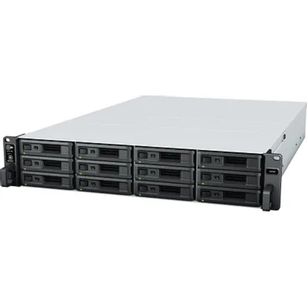 Synology SA6400 Сетевое хранилище 12x3.5"/2.5" SATA, RAID 0/1/5/6/10, 4xGbLAN, 2x10GbLAN, 2xUSB3.2Gen1, 2U, без HDD 