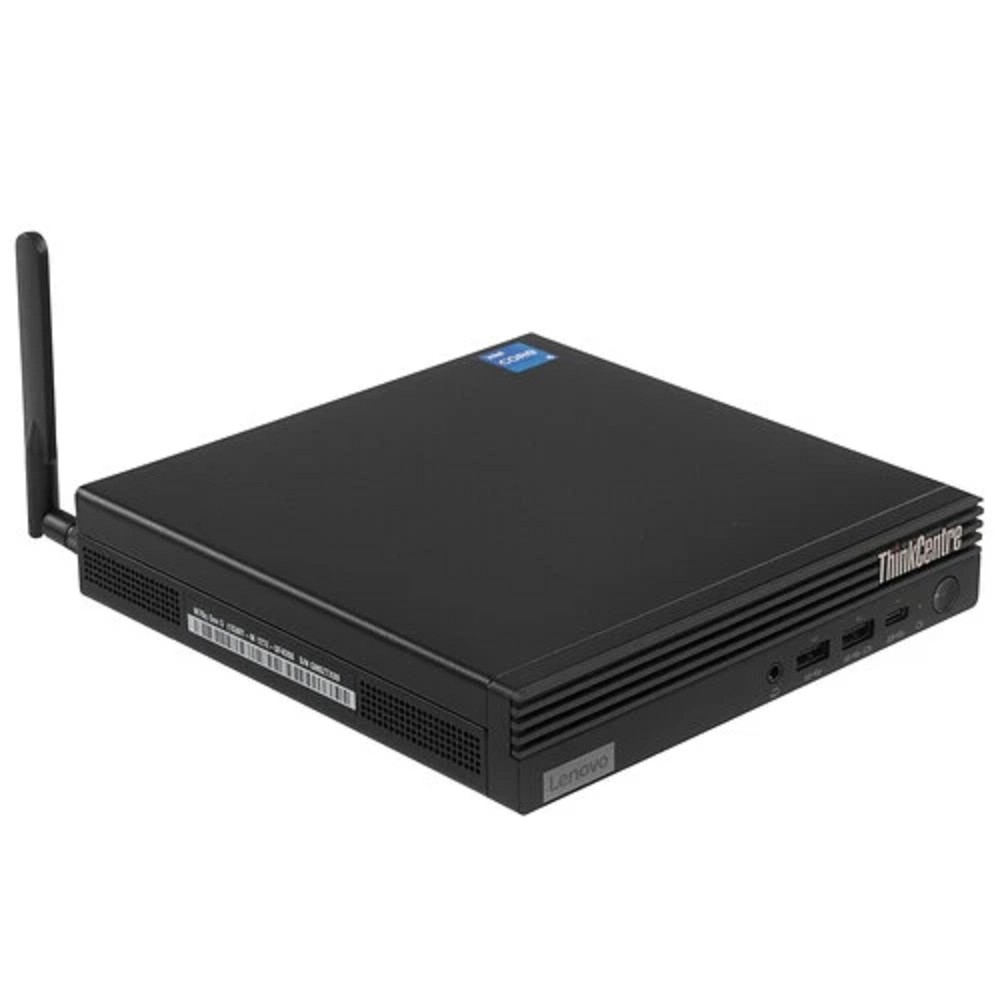 Lenovo ThinkCentre M70q G5 Tiny [12TESF4D00] (КЛАВ.РУС.ГРАВ.) Black {i5-14400T/16Gb/512Gb SSD/VESA/DOS/k+m}