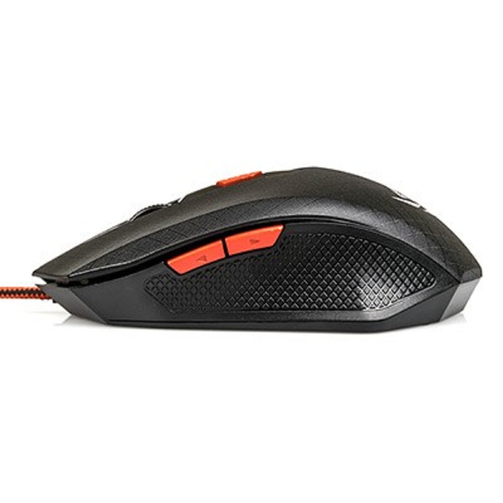Мышь Dialog MOG-08U Nakatomi Gaming - 6 кнопок + ролик, USB ,черная