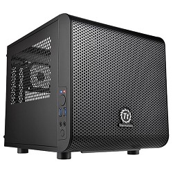 Case Tt Core V1  [CA-1B8-00S1WN-00]  mATX/ win/ black/ USB3.0/ no PSU
