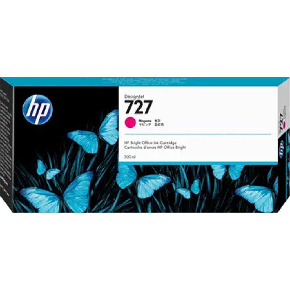 HP F9J77A Картридж №727, Magenta {DJ T920/T1500/2500/930/1530/2530 (300 мл)}
