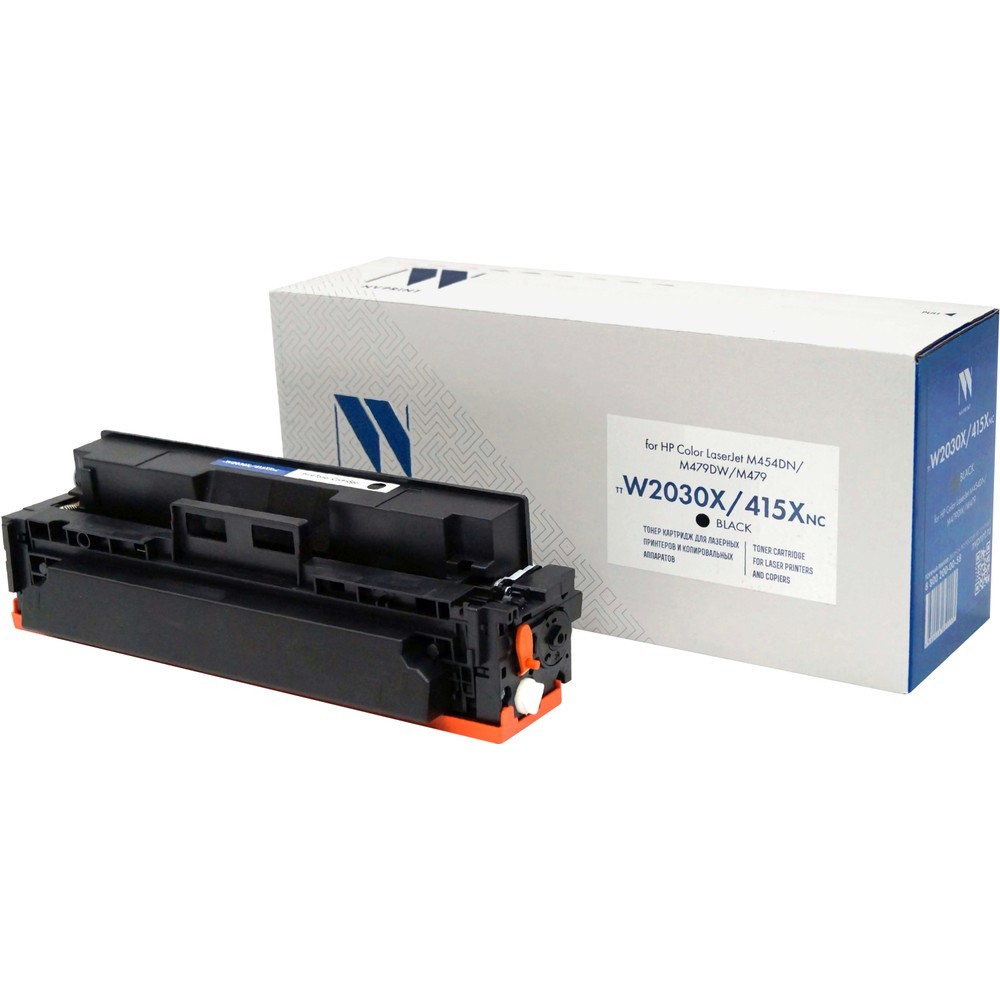 Картридж NVP совместимый NV-W2030X 415X Black (БЕЗ ЧИПА) (БЕЗ ГАРАНТИИ) для HP Color LaserJet M454DN/M479DW/M479 (7500k)