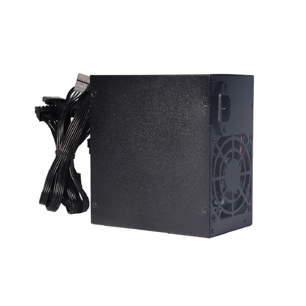 Блок питания CBR ATX 400W, 8cm fan, 24pin/1*4pin/1*IDE/2*SATA, кабель питания 1.2м,черный [PSU-ATX400-08EC] OEM