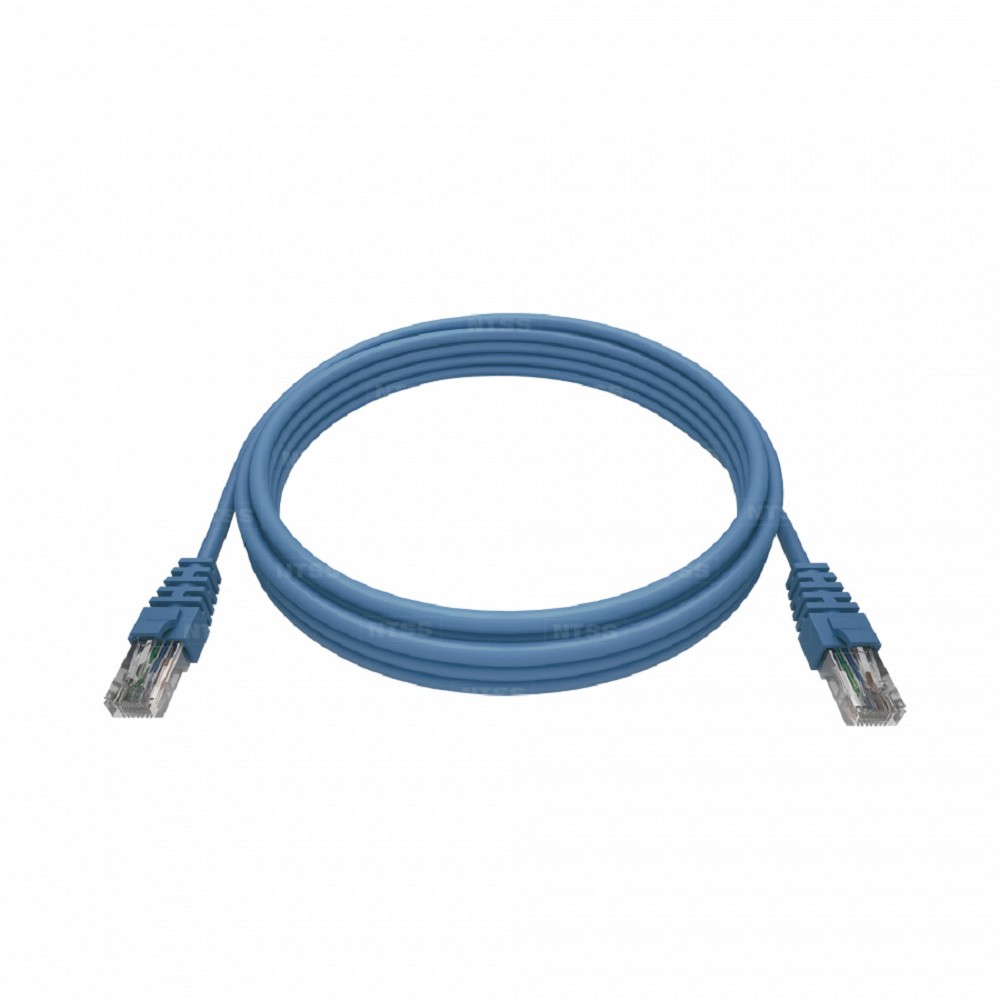 NTSS Патч-корд NTSS RJ45/8P8C, T568B UTP 6 кат. литой, 1 метр, LSZH, синий NTSS-PC-UTP-RJ45-6-1.0-LSZH-BU