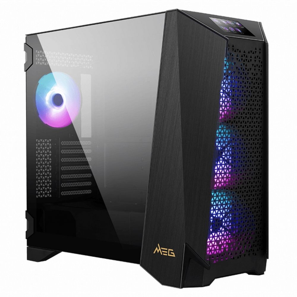 Корпус MSI MEG PROSPECT 700R Mid-Tower, E-ATX, 2xUSB 3.2, 1xUSB-C, Audio I/O, 4x140 ARGB fan, Laminated Tempered Glass, (41556) 