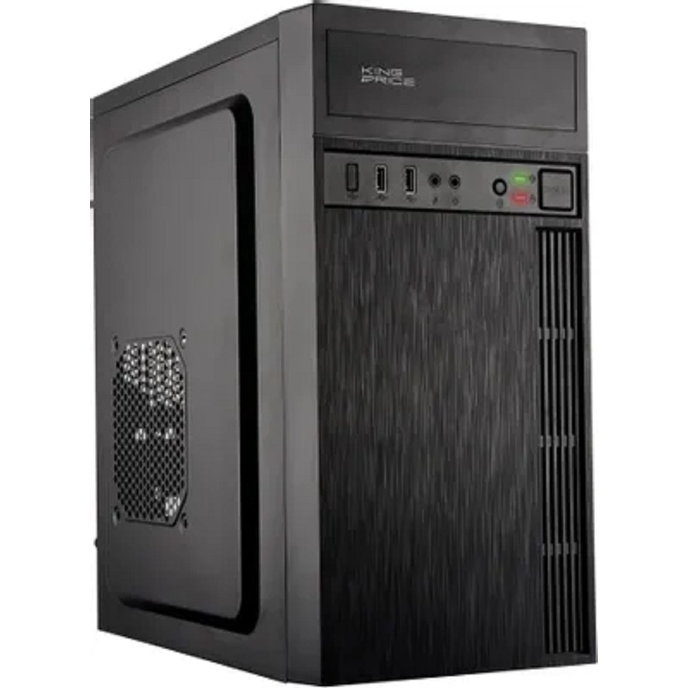 Корпус KingPrice KPCC-MN210 черный без БП mATX 1x80mm 2x120mm 2xUSB2.0 audio