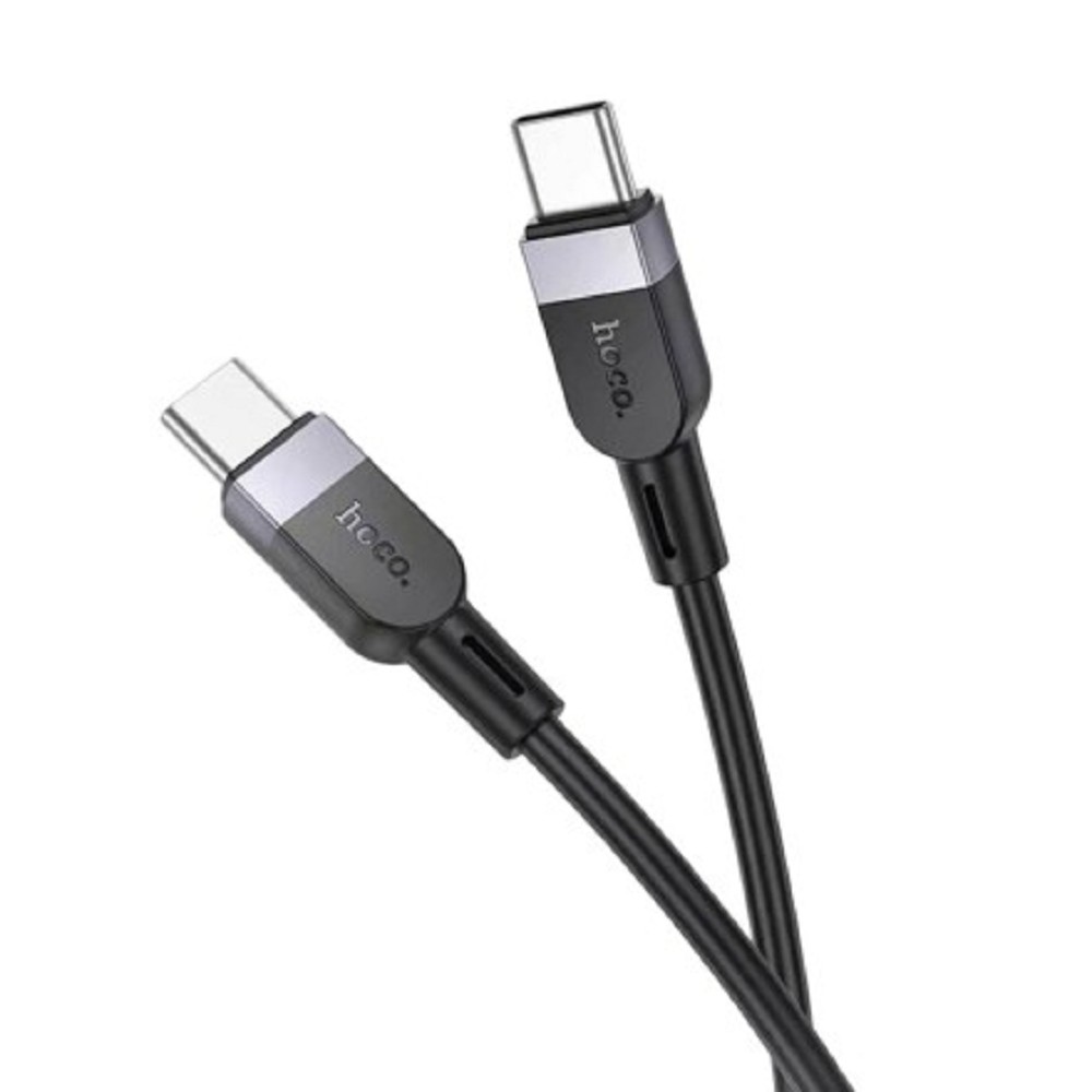 HOCO X109/ USB кабель Type-C/ 2m/ 3A/ Силикон/ Black