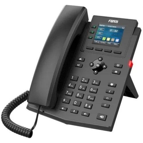 Fanvil X303W c б/п черный SIP телефон
