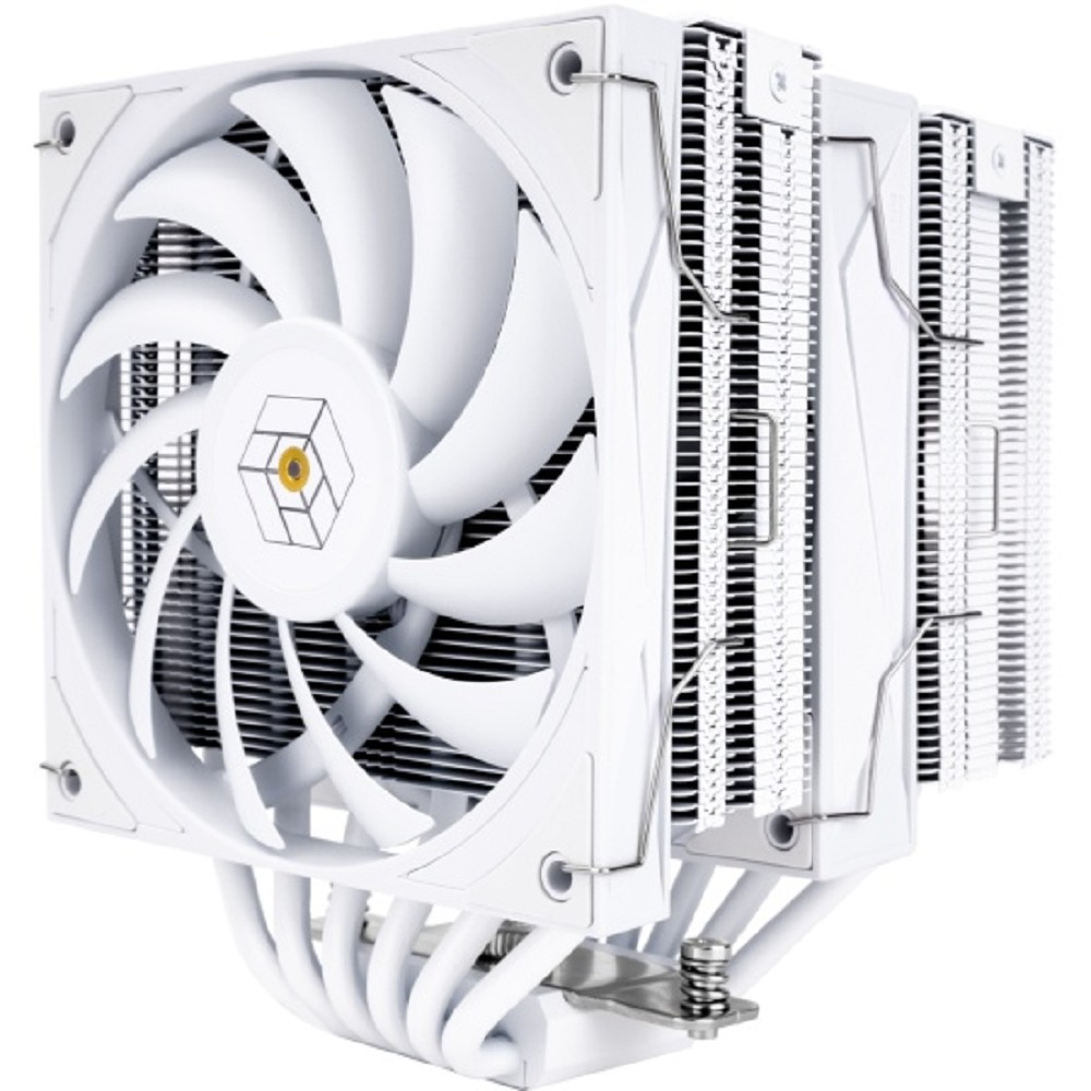Thermalright Кулер Royal Knight 120 White LGA115X/1200/1700/1851/2011/2066 (2x120mm PWM Fan, медное основание, 6 тепл. трубок 6мм) / TRRK120W