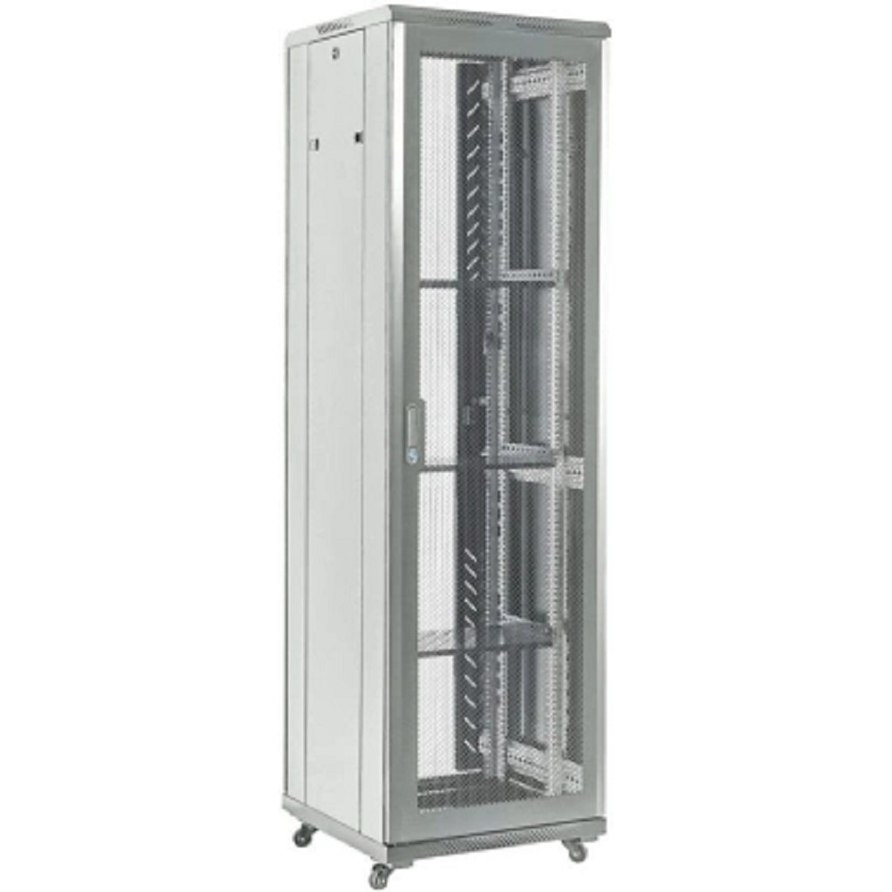Rexant (04-4268-231) Напольный шкаф 19" 42U 600?800, дверь перфорация, серый, RAL 7035