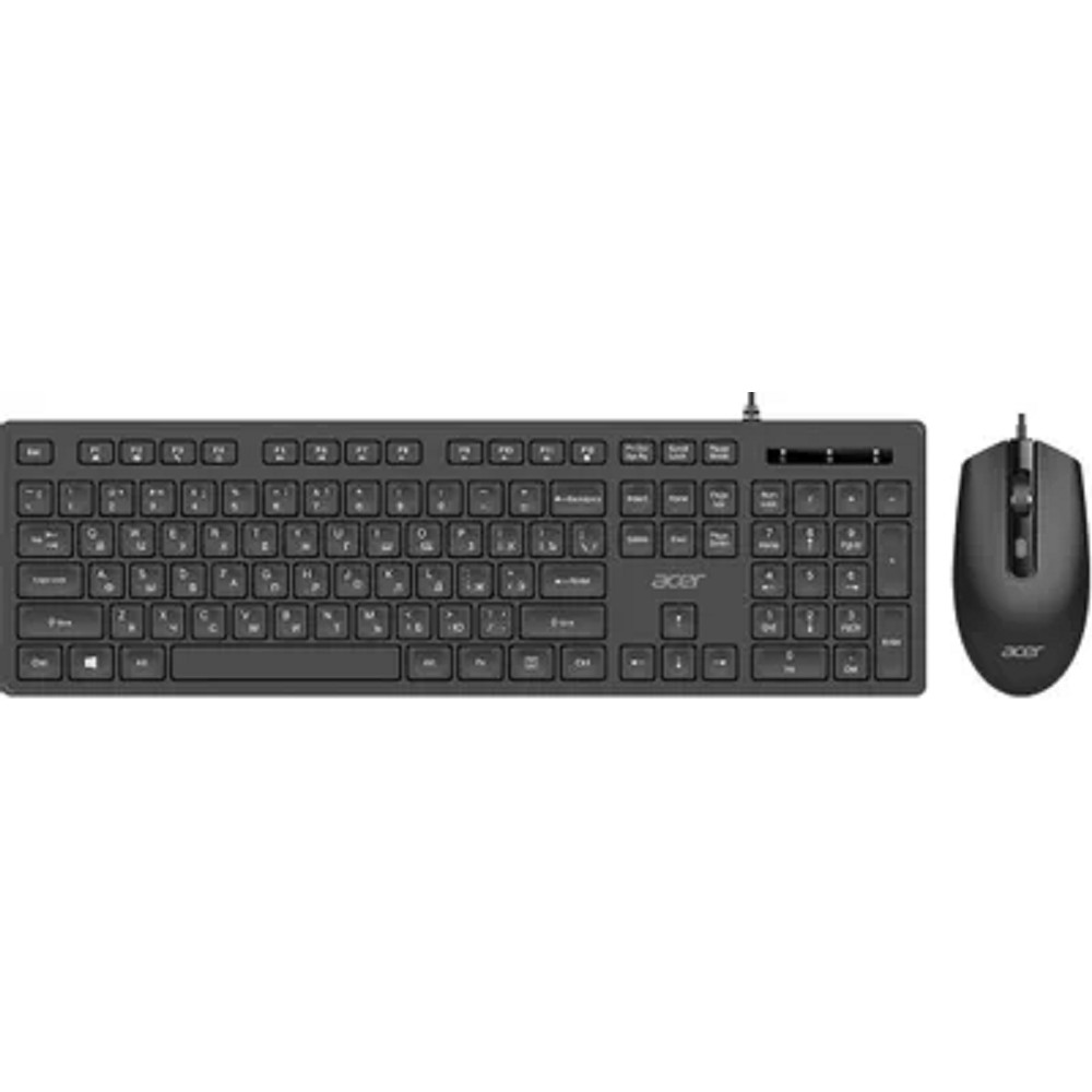 Acer OCC504 [ZL.ACC11.00M] Комплект (клавиатура + мышь) клав:черный мышь:черный USB Multimedia