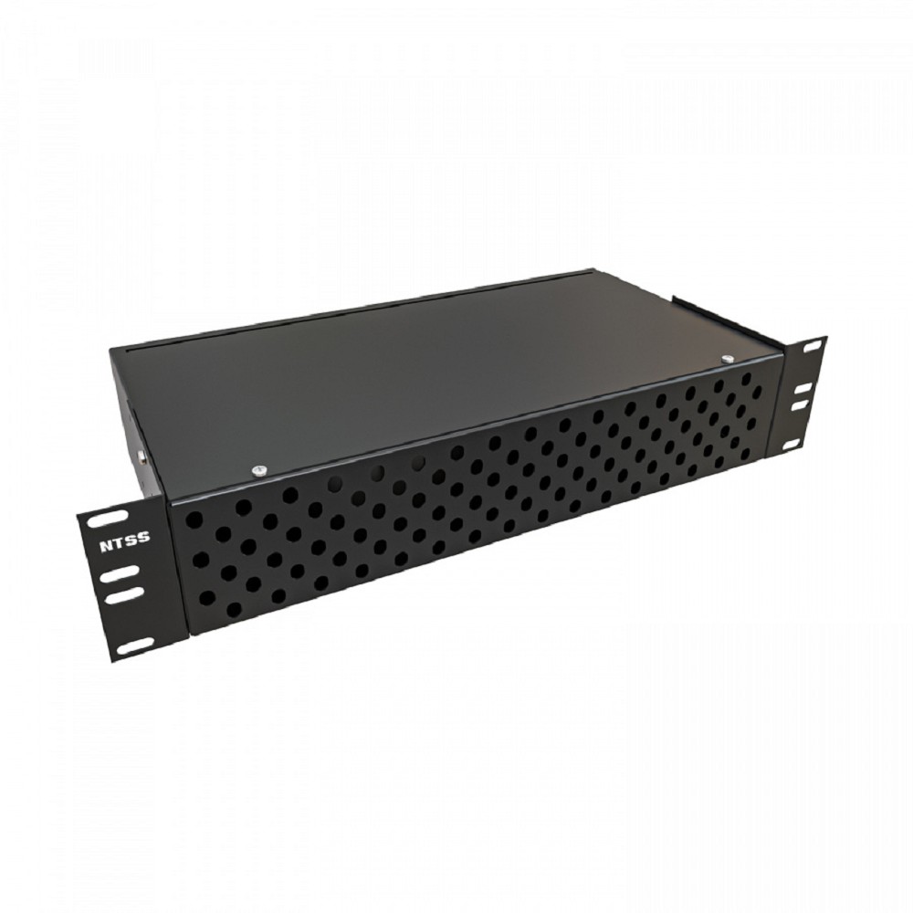 NTSS Кросс NTSS оптический 19'' укомплектованный 2U, 96 портов FC/UPC, 50/125 мкм ОМ3 (сплошная панель, сплайс-кассета 3шт, пигтейлы, КДЗС, адаптеры) черный RAL 9005 NTSS-RFOB-2U-96-FC/U-503-SP1.5G0AY