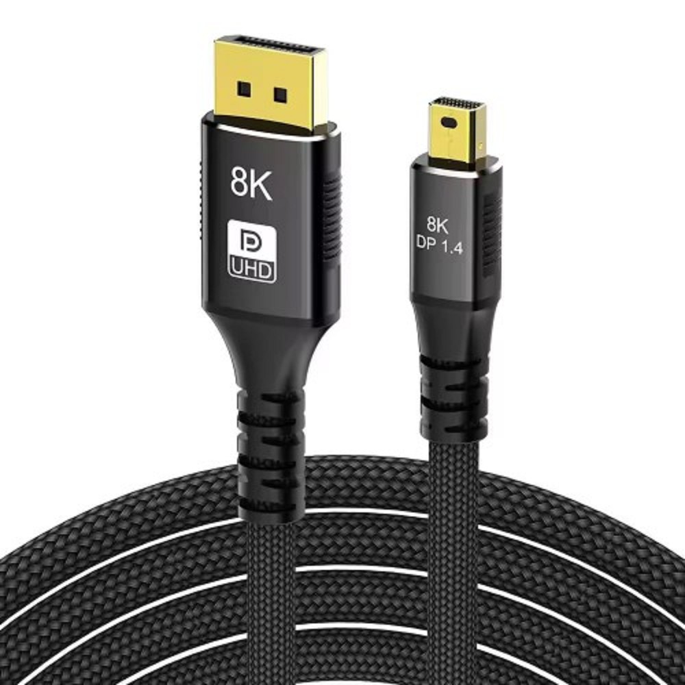 KS-is Кабель-переходник 8K miniDisplayPort M в DisplayPort M (KS-570) 