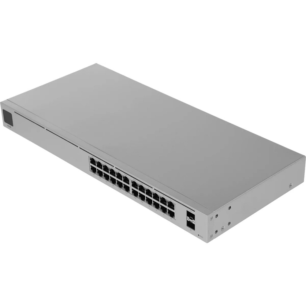 UBIQUITI USW-24-POE PoE-коммутатор в стойку, 24х 1G RJ45, 2х SFP, раздача 95 Вт