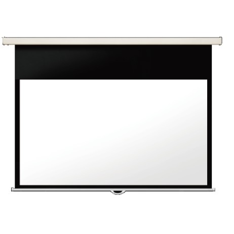 LUMIEN Master Picture CSR LMP-100109CSR Настенный экран 195x276 см(раб.область 150х266 см) (120") Matte White, механизм плавного возврата, возможность потолочн./настенного крепления  (белый корпус)4:3