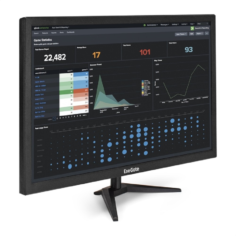 Повреждение упаковки LCD ExeGate 27" EB2700A черный {VA 1920x1080 75Hz 8ms 16:9 200cd 3000:1 178/178 D-Sub HDMI VESA регулировка накл} [EX297312RUS]