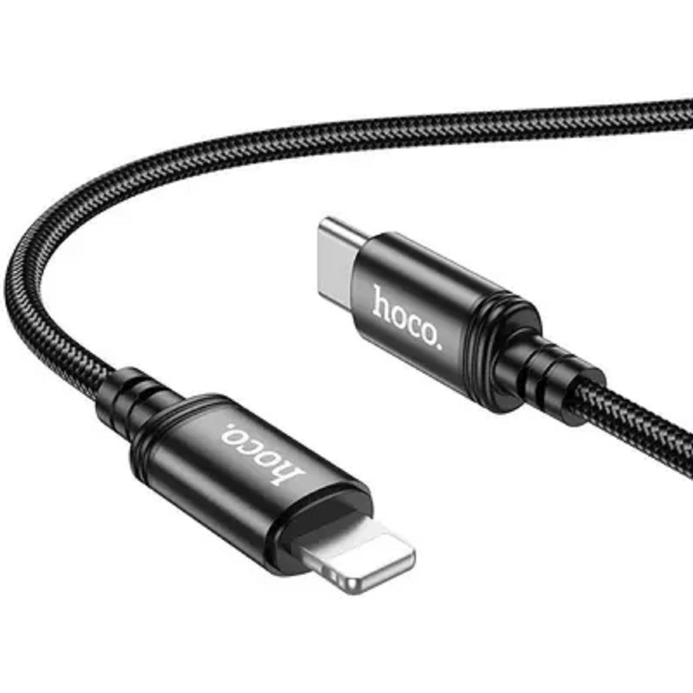 Кабель Type C - Lightning 1m Hoco X89 Wind iP черный