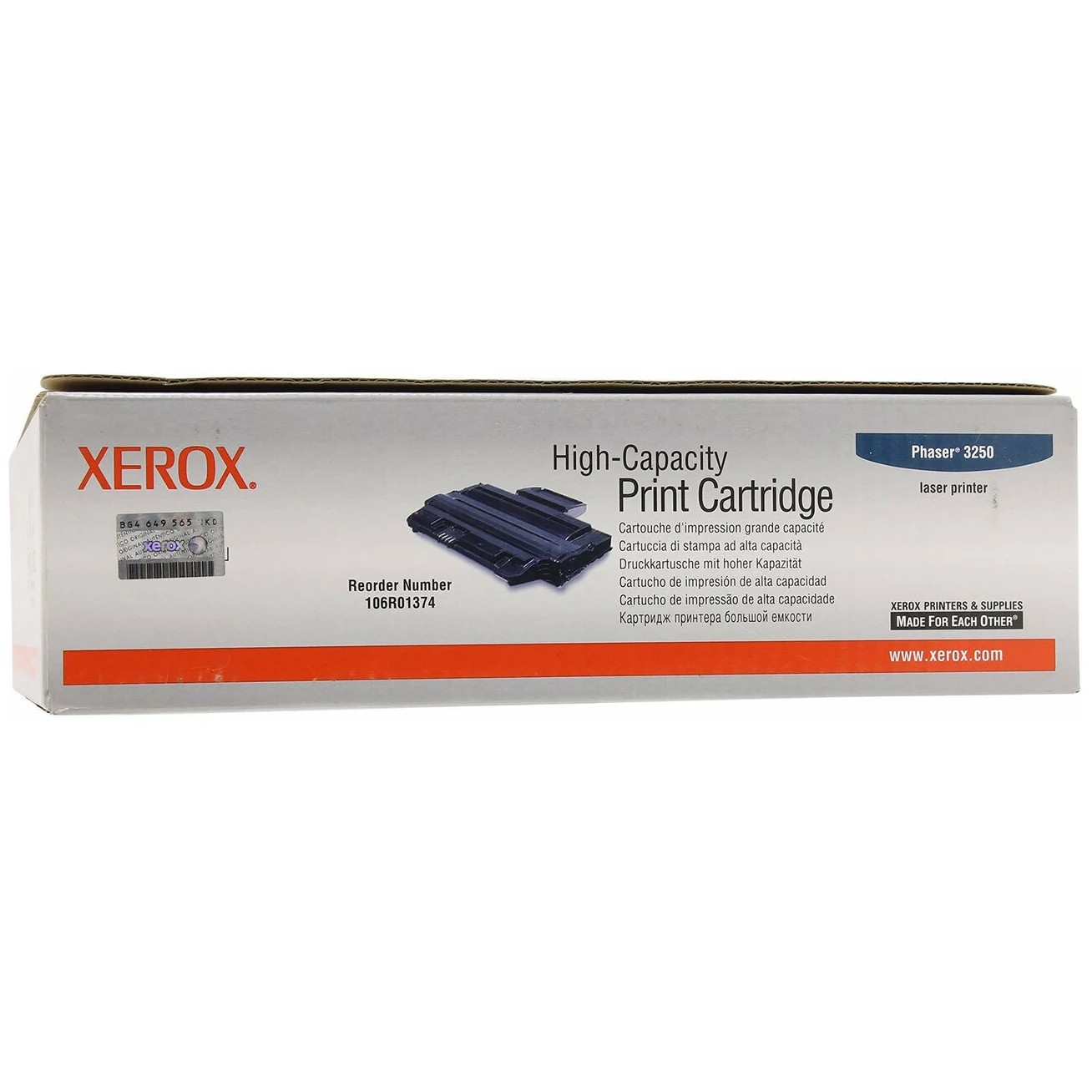 XEROX 106R01374 Принт-картридж большой емкости Phaser 3250, (5К)