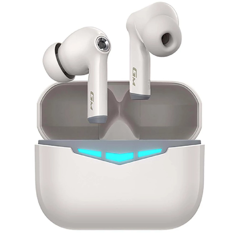 Edifier GM3 White {98Дб, Bluetooth 5.2,время воспроизведения:Около 4,5 часов (наушники) + 15 часов (зарядный кейс);цвет :черный}