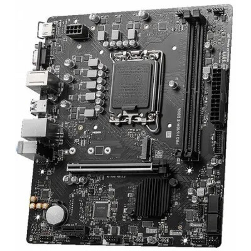 MSI PRO H610M-E (LGA1700, H610, 2xDDR5, mATX,VGA+HDMI)