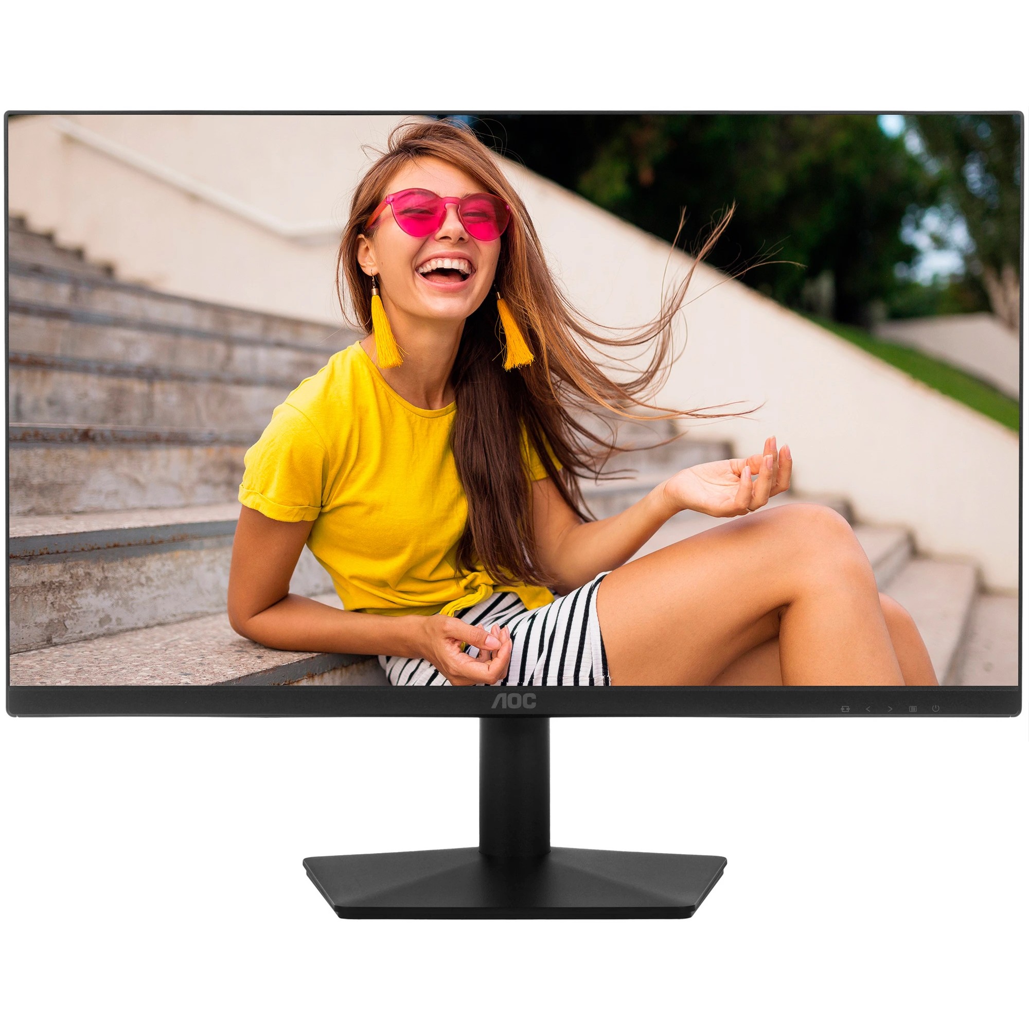 LCD AOC 23.8" 24B15H3 {IPS 1920x1080 120Hz 4ms 250cd D-Sub HDMI Tilt External Vesa}