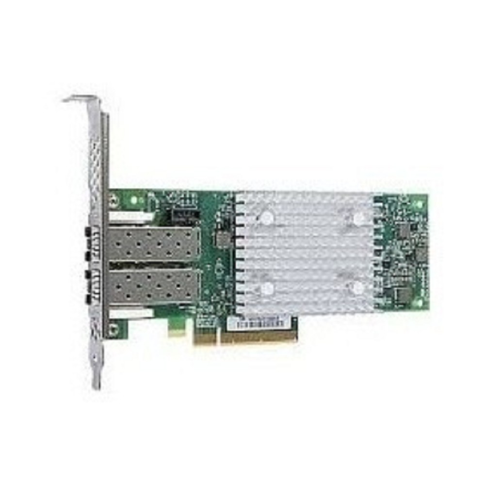 QLogic 32Gb Dual Port FC HBA, PCIe Gen3 x8, SR LC multi-mode optic (QLE2742-SR-CK)