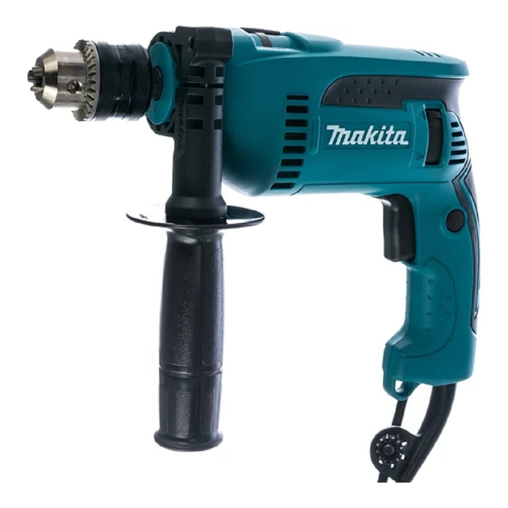 Makita HP1640K Дрель ударная [HP1640K] {680Вт,ЗВП-13мм,0-2800об\м,1.8кг,чем}