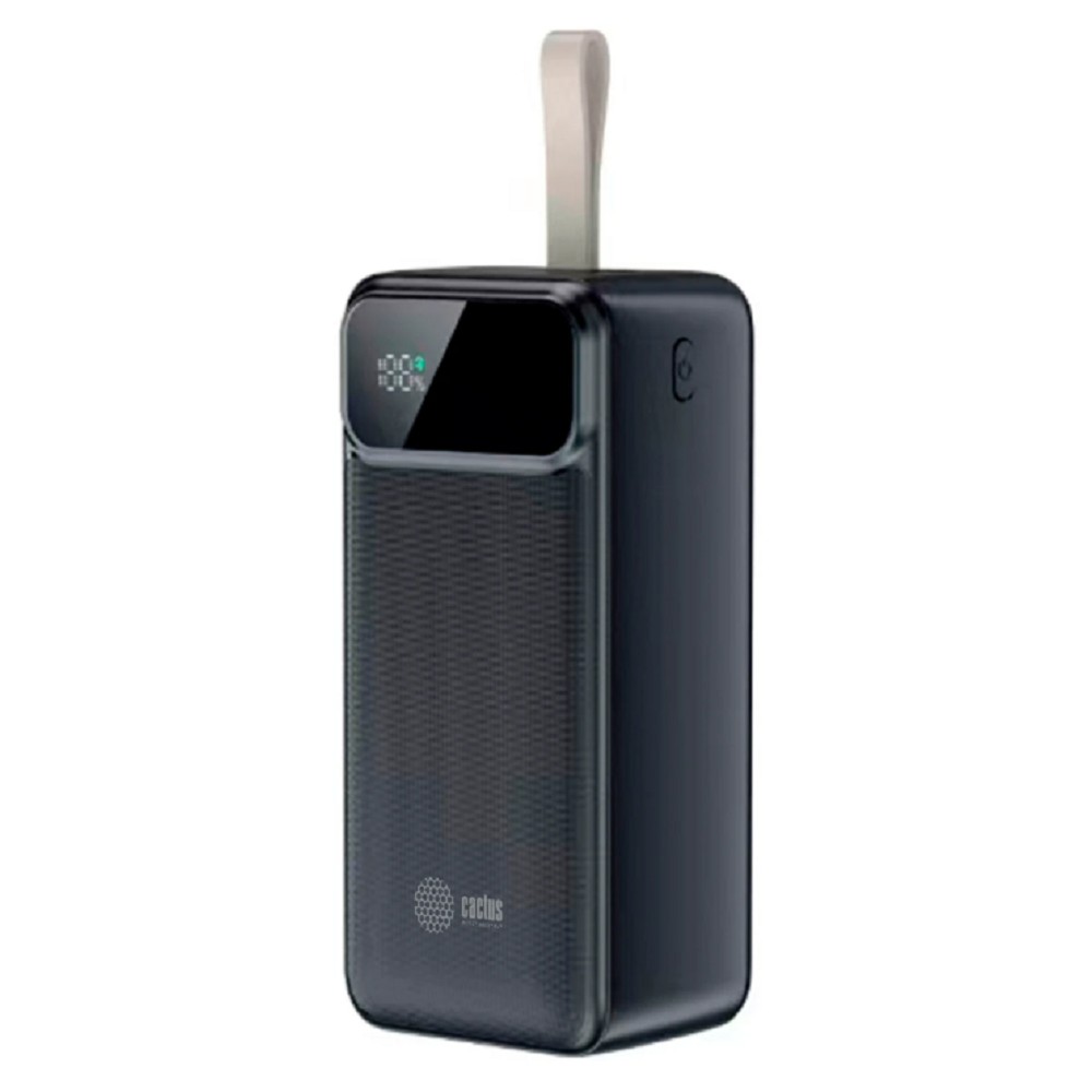 Мобильный аккумулятор Cactus CS-PBFSND-40000 40000mAh 65W 3A USB-A/USB-C черный
