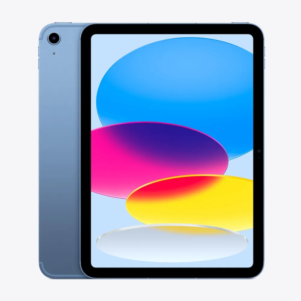 Apple iPad 10.9-inch (2022 10-th gen) Wi-Fi + Cellular 256GB - Blue {A14 Bionic} [MQ6U3RK/A]
