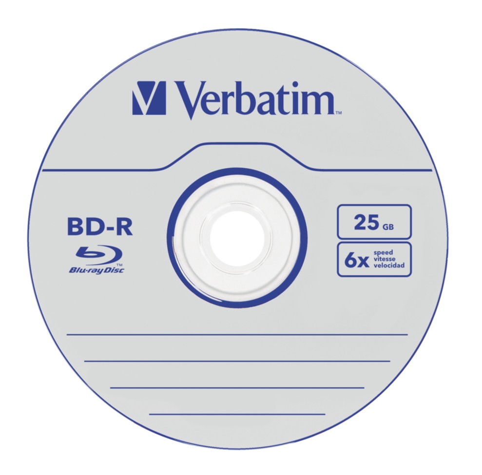 Verbatim Диск BD-R 700Mb 25x Jewel case (5шт) (43836)
