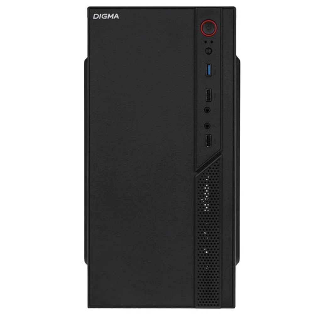 Корпус Digma DCC-MN306 черный без БП mATX 1x80mm 1x92mm 2x120mm 2xUSB2.0 1xUSB3.0 audio
