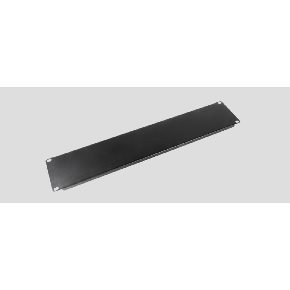ЦМО Фальшпанель в шкаф 19" 2U магнитная, чёрный (ФП-2-М-9005)