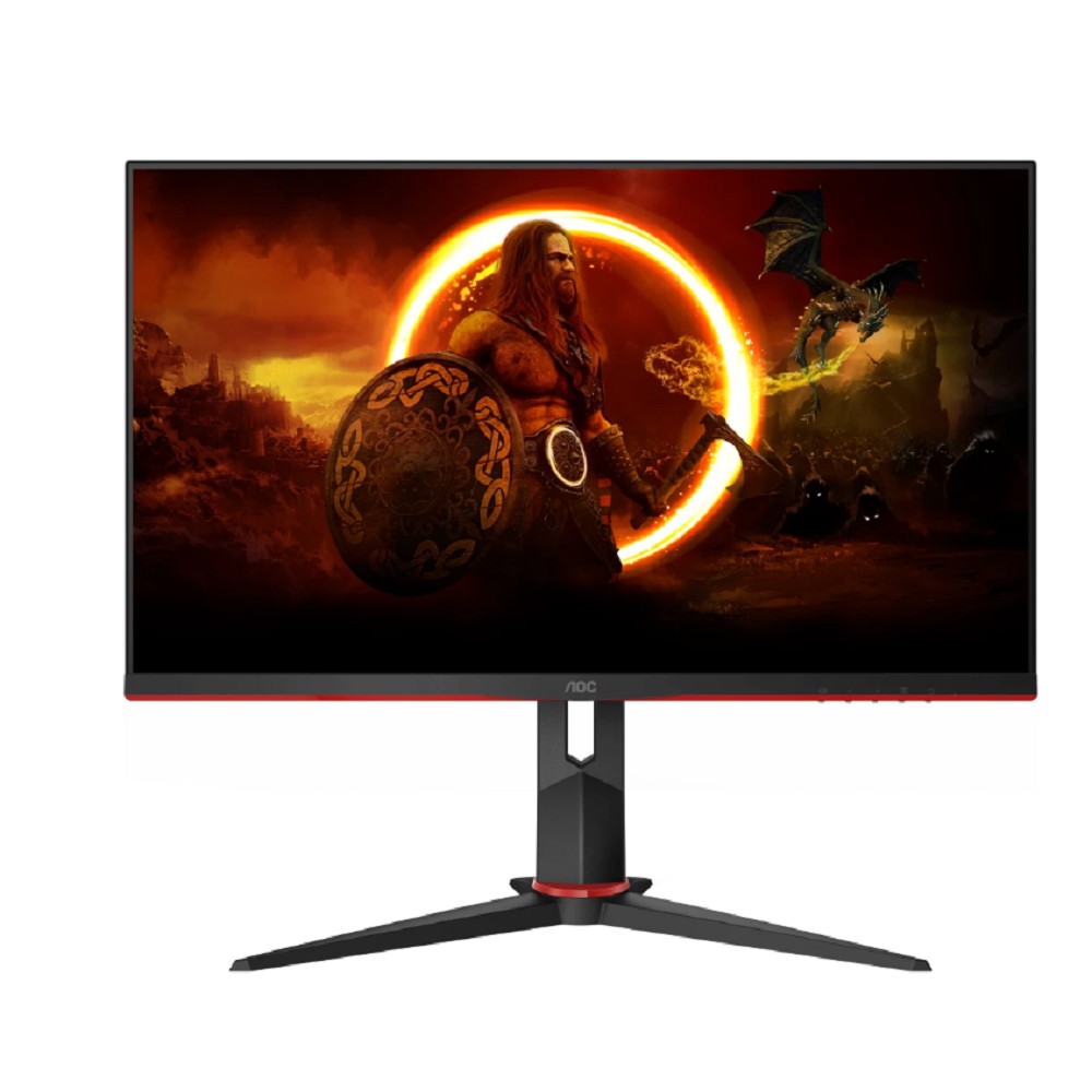 LCD AOC 27" 27G2ZN3 Black-Red с поворотом экрана {VA 1920x1080 280Hz 0.5ms 178/178 300cd 2xHDMI DisplayPort HAS Pivot}