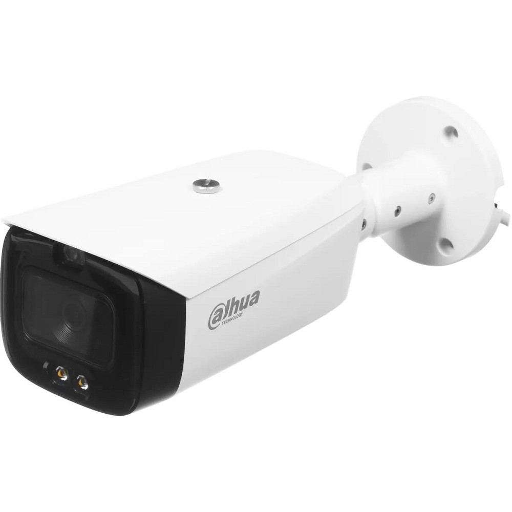 DAHUA DH-IPC-HFW3849T1P-AS-PV-0280B-S5 Уличная цилиндрическая IP-видеокамера TiOC с ИИ и активным сдерживанием 8Мп, 1/2.7” CMOS, объектив 2.8мм, видеоаналитика, ИК 30м, LED 30м, IP67