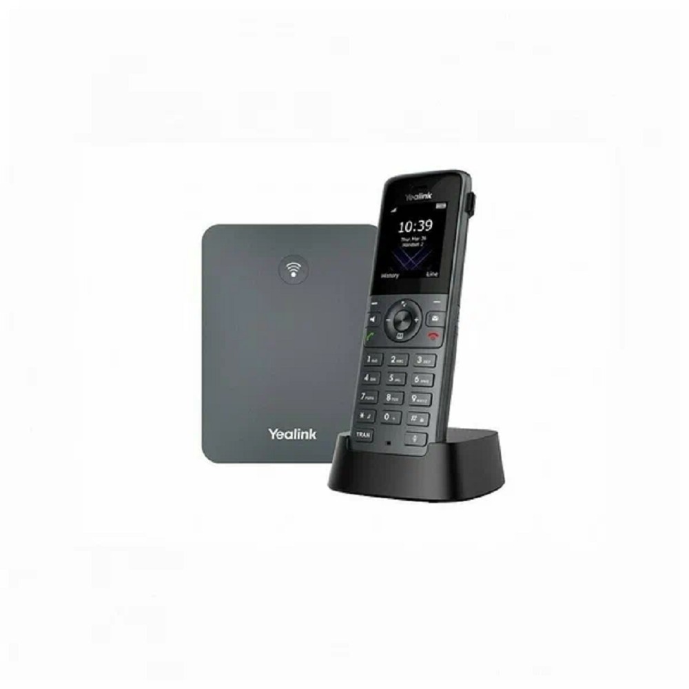 YEALINK W73P DECT-трубка (база W70B + трубка W73H) до 10 SIP - аккаунтов, до 10 трубок на базу, до 20 одноврем. Вызовов 