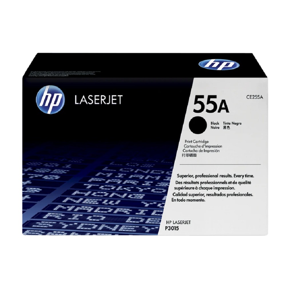 HP CE255A Картридж ,Black{LJ P3015, Black, (6000стр.)}