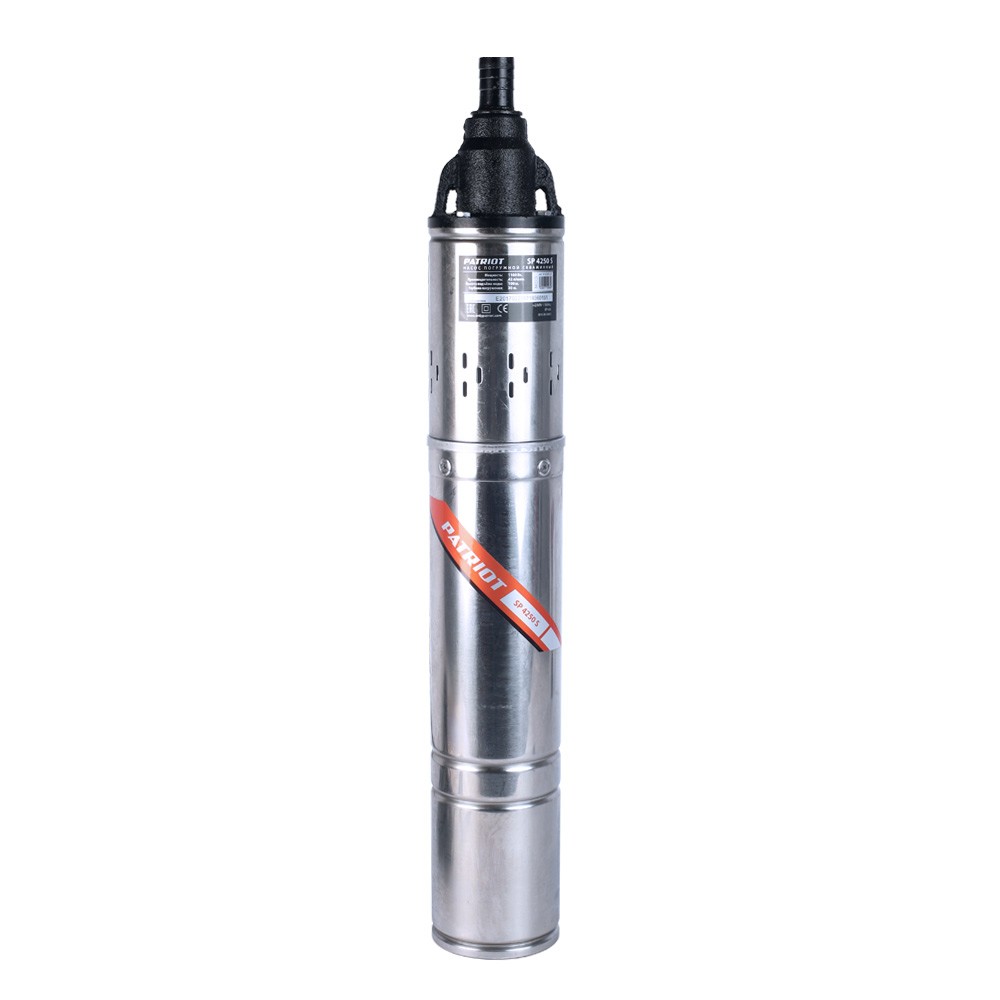 PATRIOT SP 4250 S Насос скважинный [315302462] { винтовой тип, 1100 Вт, 2520 л/час, подъем - 100 м, кабель 26 м }