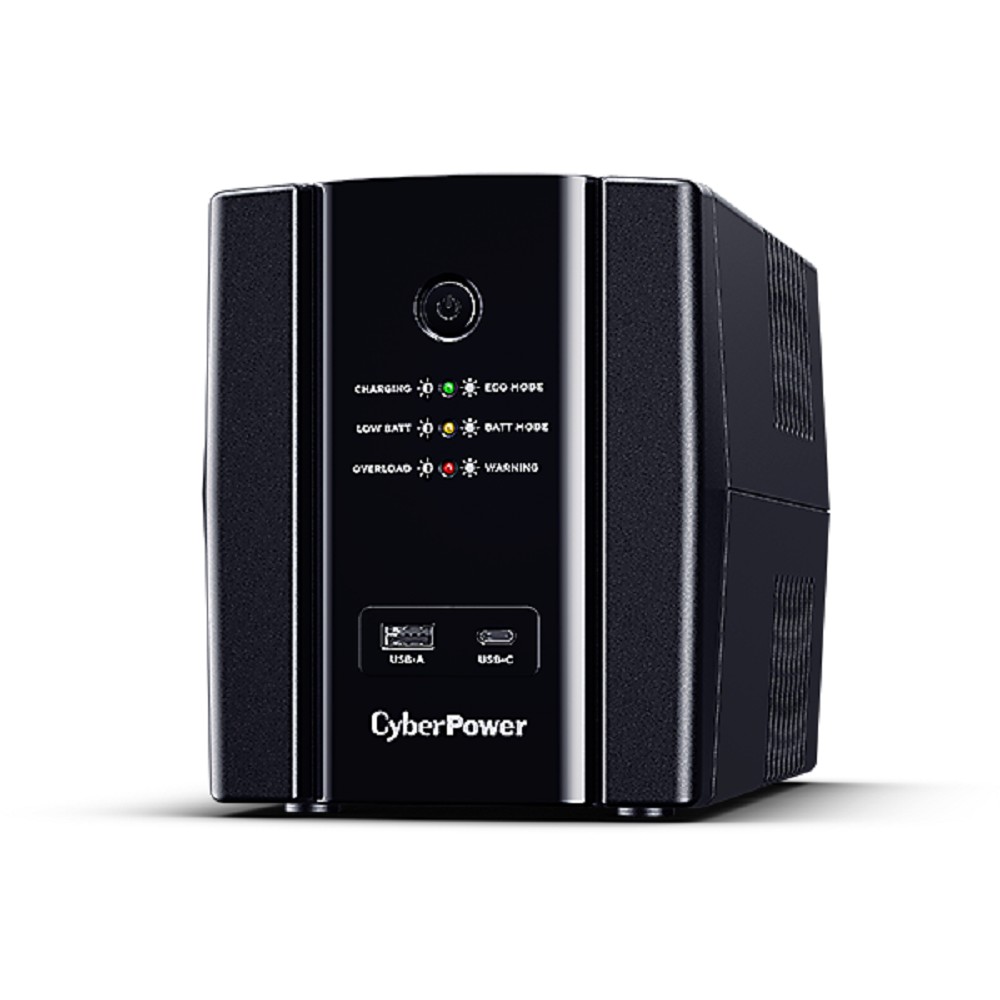 ИБП CyberPower UT2200EIG {Line-Interactive, Tower, 2200VA/1320W USB/RJ11/45/USB charger A/C (6 С13) NEW, 12В/9 Ач х 2}