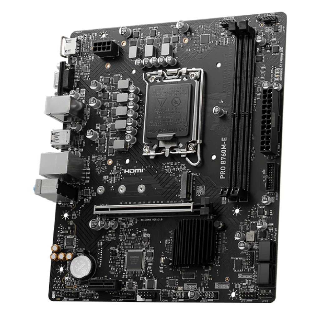 MSI PRO B760M-E {LGA 1700,2xDDR5 Intel B760, mATX} RTL