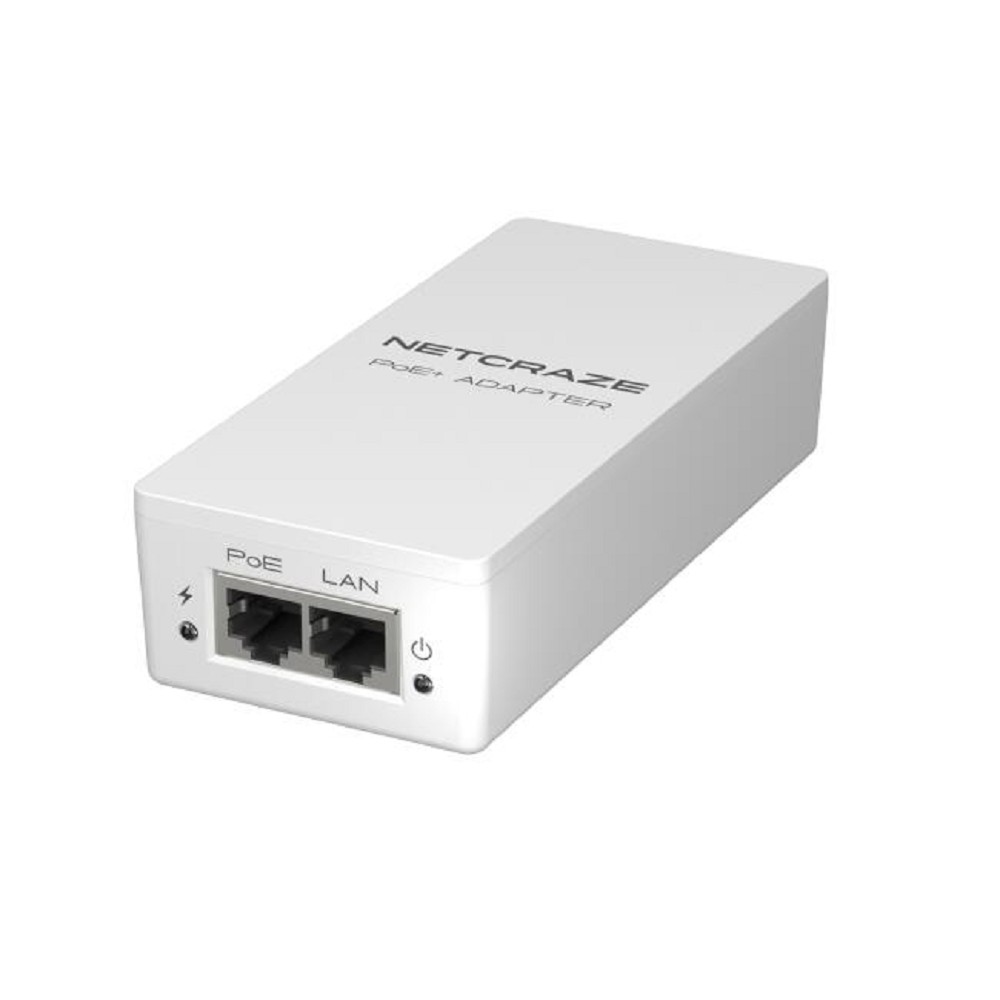 Netcraze PoE+ Adapter (NPA-150) Гигабитный адаптер питания PoE+ мощностью 30 Вт