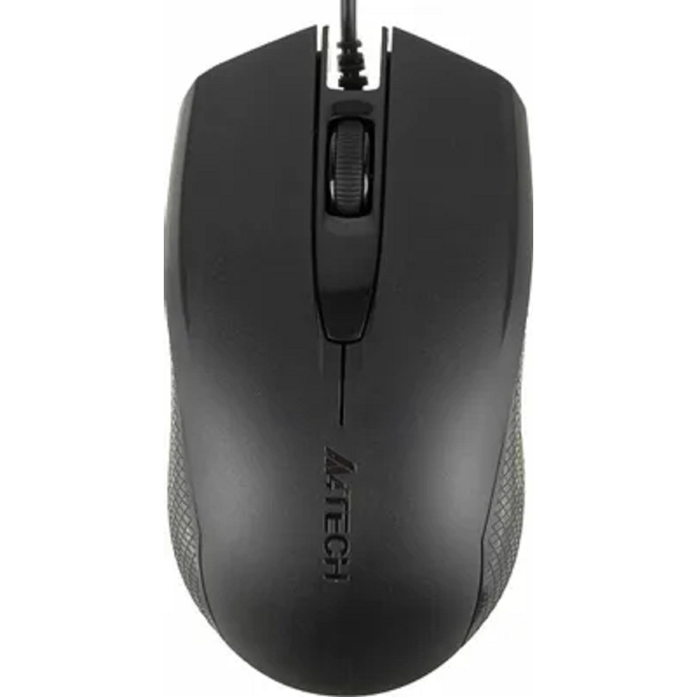 A-4Tech Мышь OP-760 черный оптическая (1200dpi) USB (3but) [1023977]