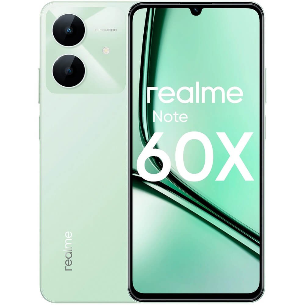 Realme Note 60х RMX3938 3GB/64GB зеленый 