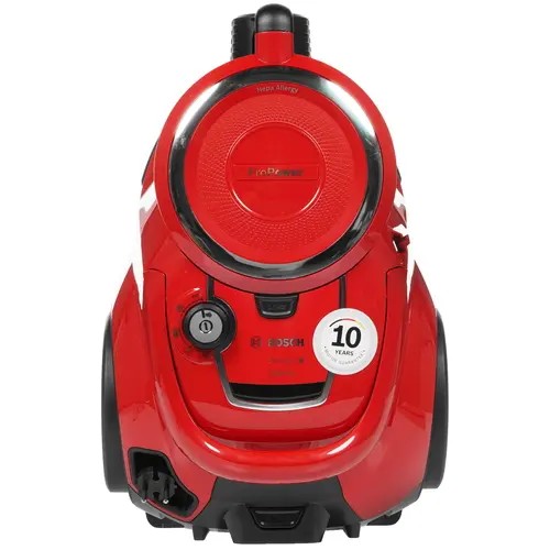Пылесос Bosch Serie 6 BGS412234A, 2200Вт, красный/черный