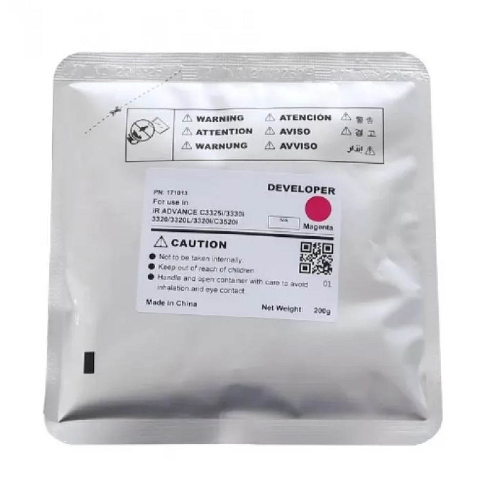 Девелопер для CANON iR ADVANCE C3320/3325i/3330/3525i/3530i (CET) Magenta, 200г, 240000 стр., CET171013