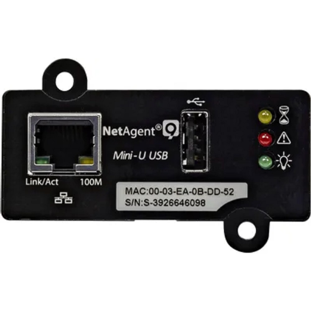 PowerCom Адаптер SNMP DS807 10M/100M 1-port Internal NetAgent USB {2063089}