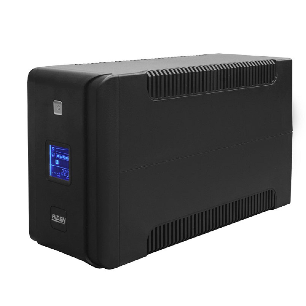 ИБП HIDEN EXPERT ULI1200C 1200ВА/720Вт {Линейно-интерактивный, 8xIEC C13 LCD, USB, встроенные АКБ 2x12B/7Ач}{УТ-00002423}