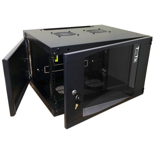 Шкаф коммутационный Lanmaster Next (TWT-CBWNG-18U-6X6-BK) 18U 550x600мм пер.дв.стекл 60кг черный 29кг 988мм IP20