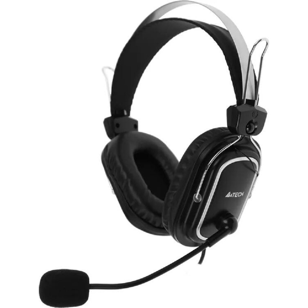 A4 HU-50 черный 2м накладные USB оголовье