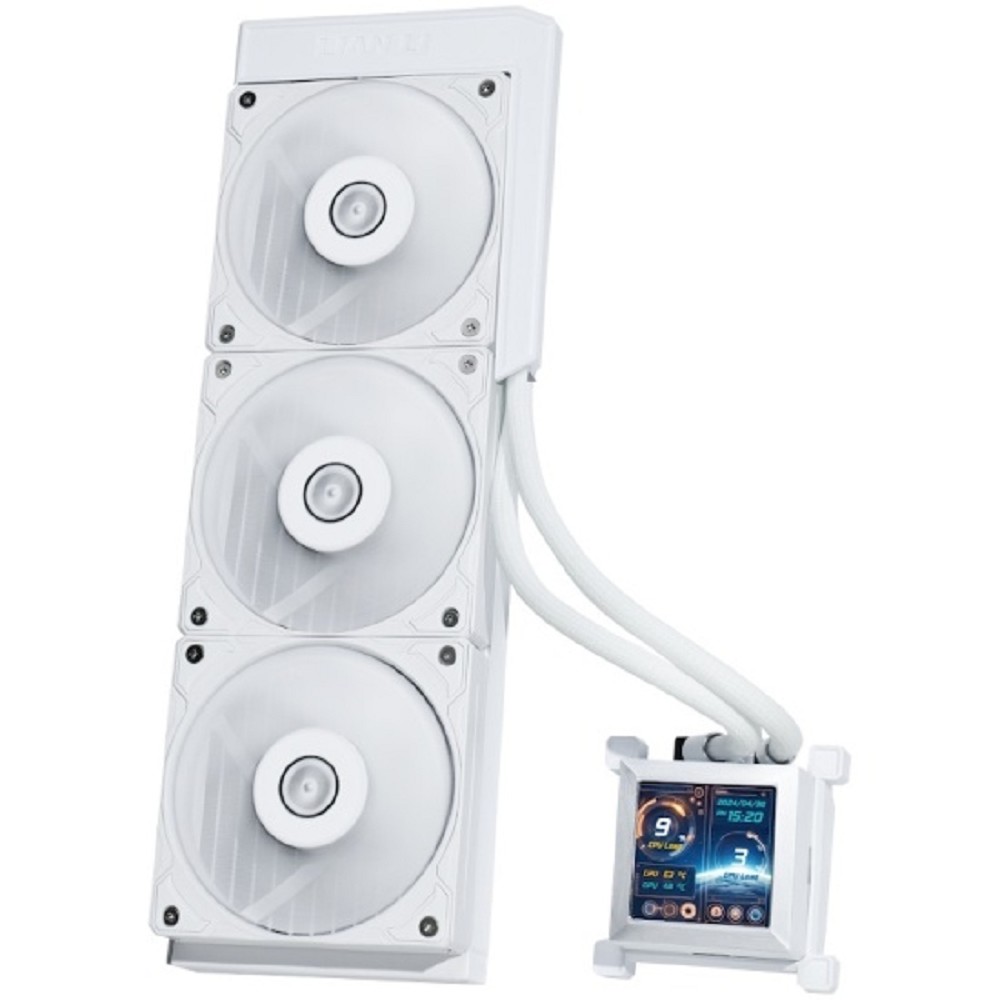 Система водяного охлаждения Lian Li HydroShift LCD 360S White (G89.GHSLCD36SW.00)