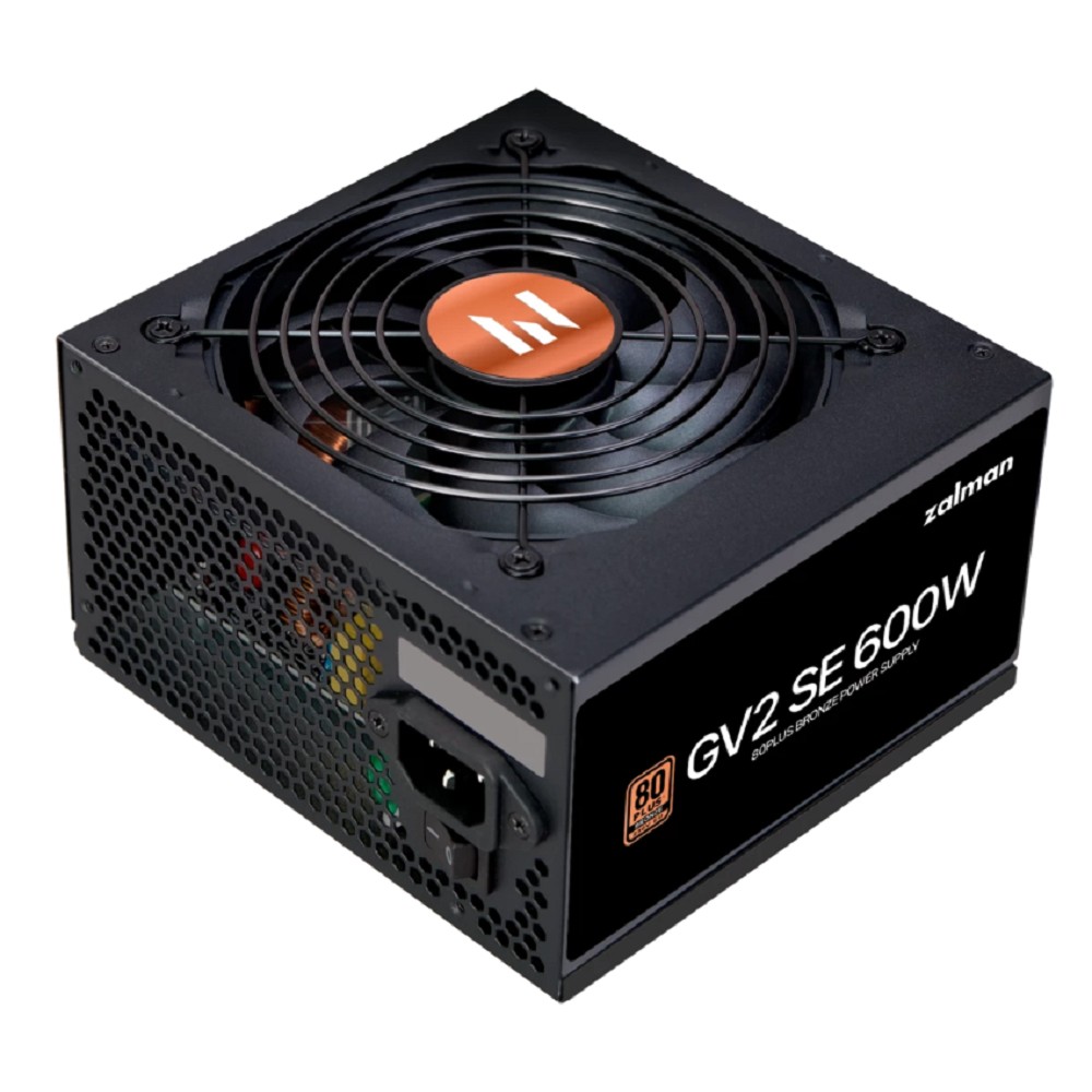 Zalman <GV2SE>  ZM600-GV2SE <600W, ATX12V v2.52, APFC, 12cm Fan, 80+ Bronze, Ret>